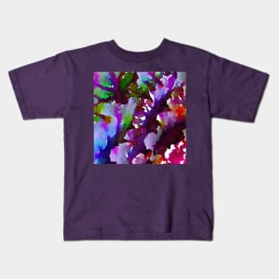 Abstract floral Kids T-Shirt